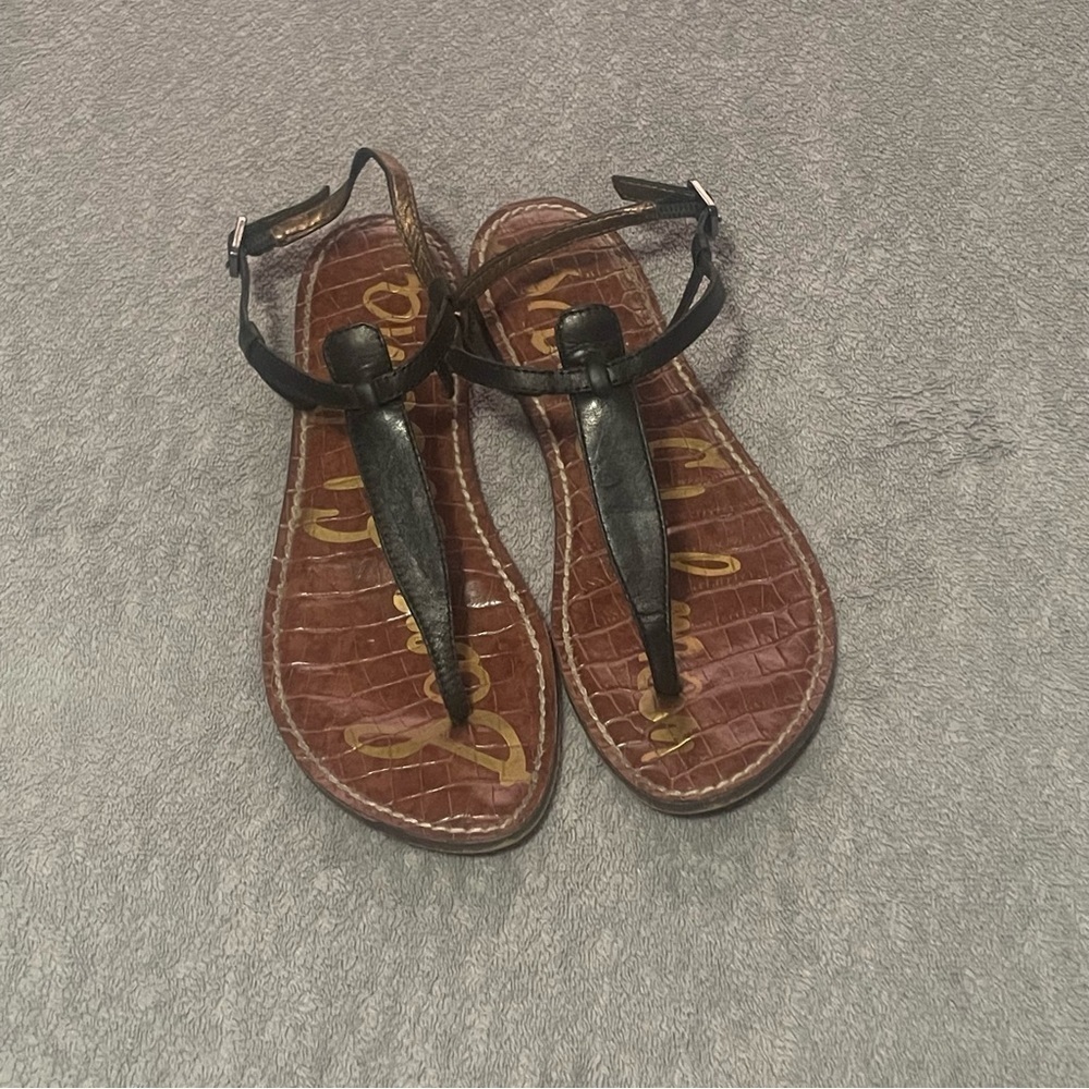 Sam Edelman Gigi sandal in black size 7.5 M
